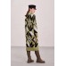 Knitted dress "Mirage" khaki